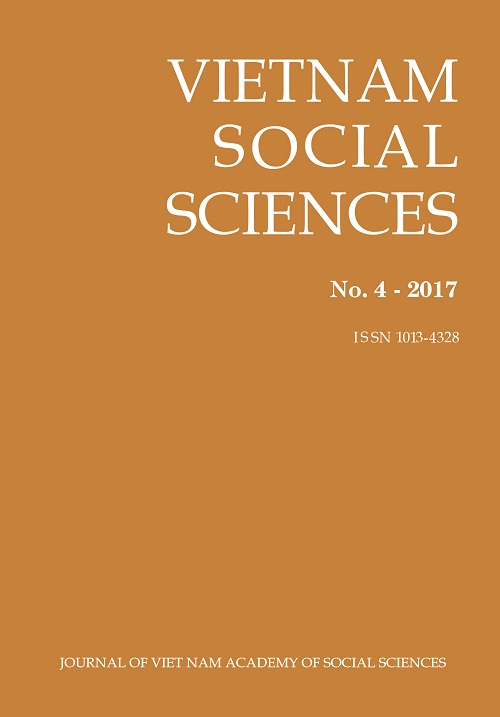 Vietnam Social Sciences. No. 4 - 2017